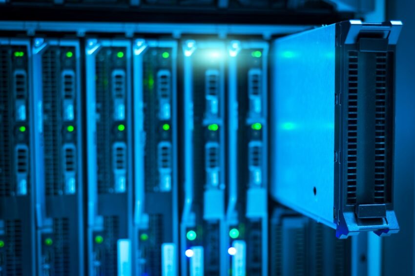secure government data center servers