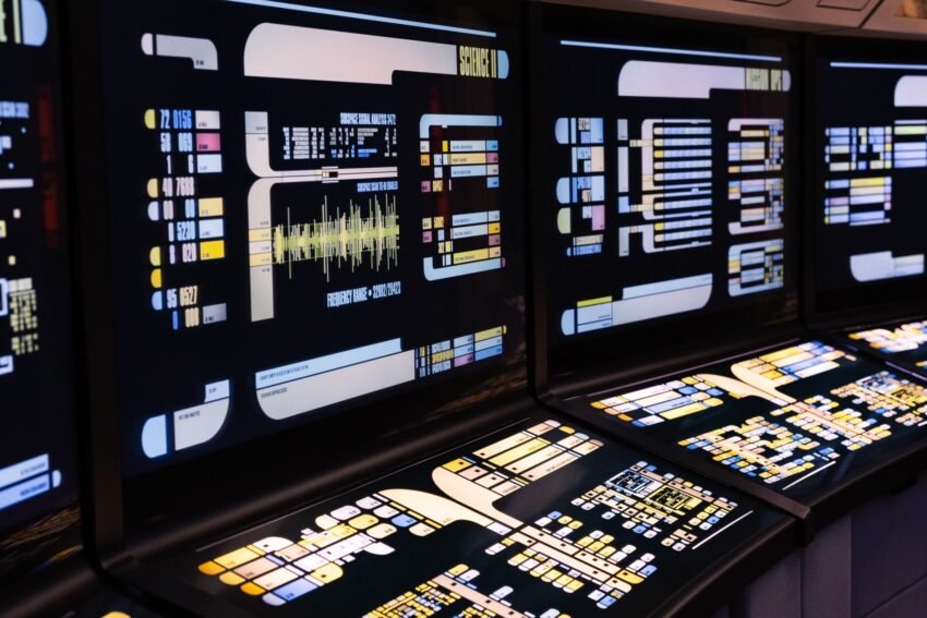 government data center operations analytics screens