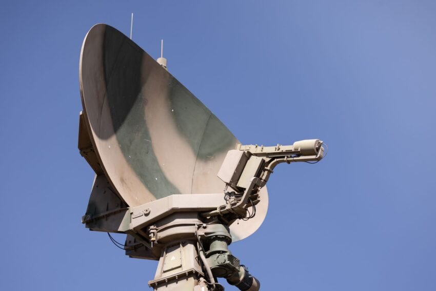 satellite communications antenna radar military technology landscape